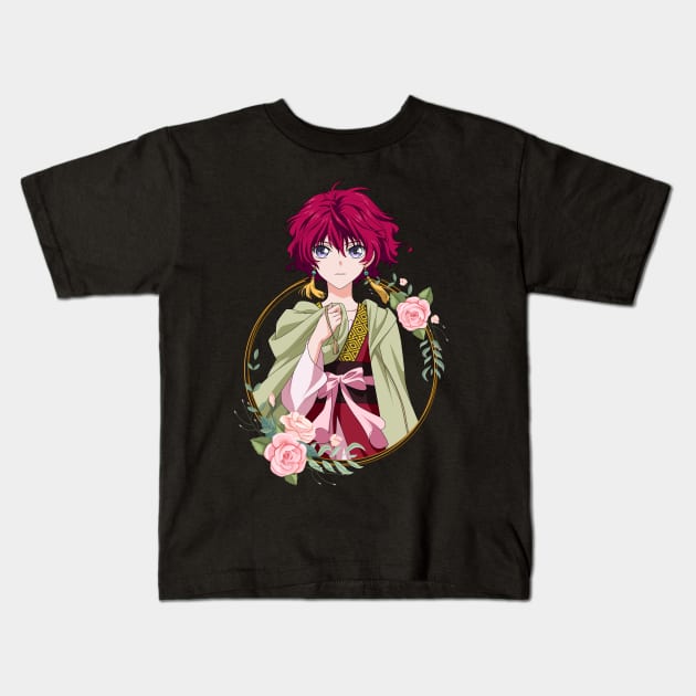 Yona of the Dawn - Princess Yona Kids T-Shirt by Hala Art